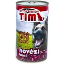 Krmivo pro psa Tim hovězí 8 x 1,2 kg