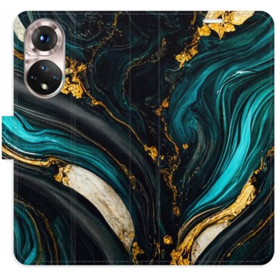 Pouzdro iSaprio Flip s kapsičkami na karty - Dark Paint Honor 50 / Huawei Nova 9 – Zboží Mobilmania