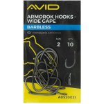Avid Carp Armorok Hooks Wide Gape Barbless vel.6 10 ks – Hledejceny.cz