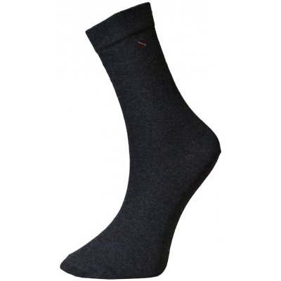 Knebl Hosiery Art. 10 Klasické pánské ponožky Jemný vzor šedé