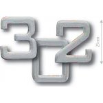 Nalepovací domovní číslice COBRA 25 mm (NEREZ), 4 – Hledejceny.cz