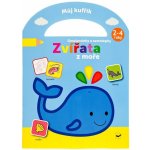 Můj kufřík Omalovánky a samolepky Zvířata z moře – Sleviste.cz