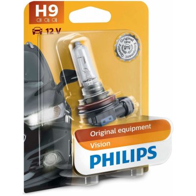 Philips Vision Original H9 PGJ19-5 12V 65W 12361B1 – Zboží Mobilmania