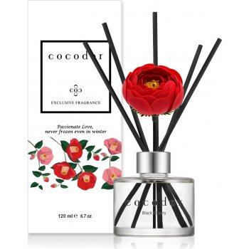 Cocodor aroma difuzér s tyčinkami Camellia Black cherry 120 ml