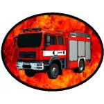nášivka pro hasiče MAN CAS 15 Ovál – Zboží Dáma