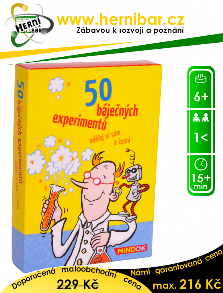 Mindok 50 Báječných experimentů