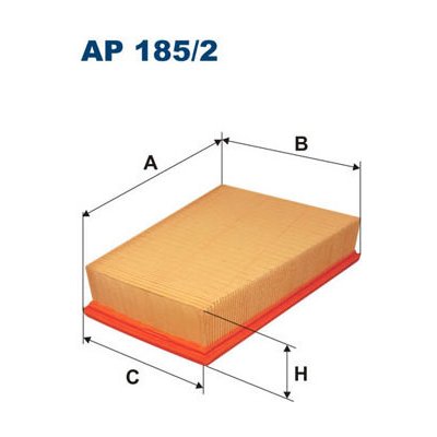 Vzduchový filtr FILTRON AP 185/2 – Hledejceny.cz