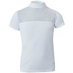 Horze Dětské jezdecké závodní triko Kaya Bílá – Zboží Dáma