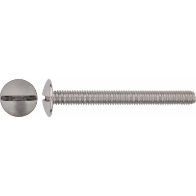 Korčekový šroub s půlkulatou hlavou PZ bíle pozinkovaný M5 x 20 mm, 10 ks – Hledejceny.cz