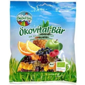 Ekovital Bio gumové bonbony gumoví medvídci 100 g