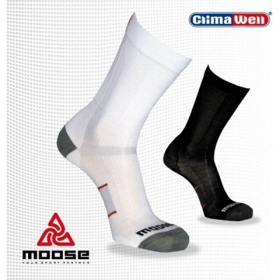 Moose Kompresní ponožky COMPRESS SPURT bílá – Zboží Mobilmania