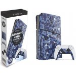 Comgad Kryt na konzoli PS5 Slim - Blue Wave Camo Faceplates Kit – Zbozi.Blesk.cz