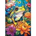 Cherry Pazzi Květinová žába Flower Power Frog 1000 dílků – Zboží Dáma