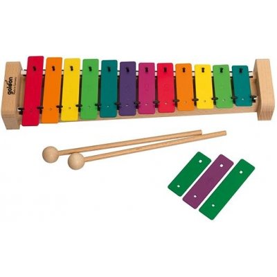 Goldon sopránový metalofon v barvách Boomwhackers – Zboží Dáma