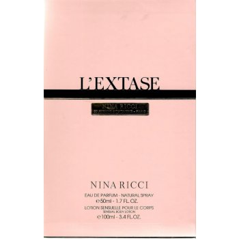 Nina Ricci L´Extase EDP 50 ml + tělové mléko 100 ml dárková sada