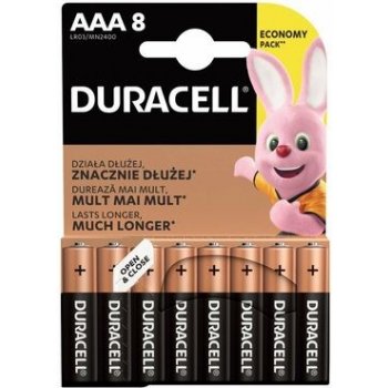 Duracell BASIC AAA 8ks 10PP010031