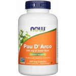 Now Foods Foods Pau d'Arco 500 mg 250 kapslí – Hledejceny.cz