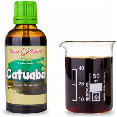 Bylinné kapky Pavlovy bylinné kapky Catuaba tinktura 50 ml – Hledejceny.cz