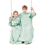 DecoKing Dětská deka s rukávy Lazy mátová – Hledejceny.cz