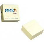 Stick´n Samolepicí bloček, pastelově žlutá, 76 x 76 mm, 400 listů, STICK N 21072 ,balení 400 ks – Hledejceny.cz