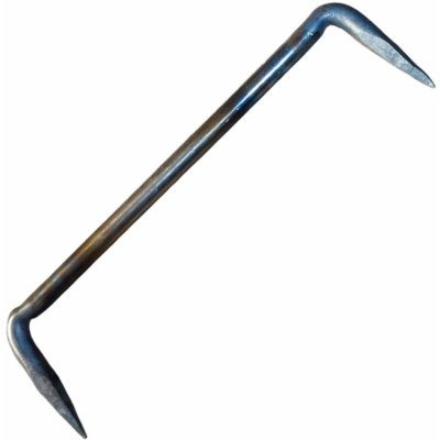 Tesařská kramle 12x250mm - kovaná - pro spojování masivních dřevěných konstrukcí – Hledejceny.cz