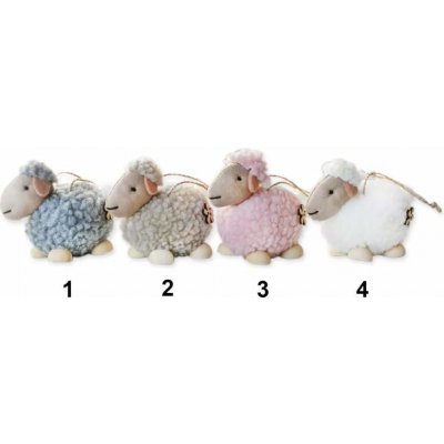 Lepaso Beránek závěs textil 11cm mix – Hledejceny.cz