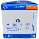 KDM Injekční jehla KD-Fine 25G 0,5 x 16 mm oranžová 100 ks – Hledejceny.cz