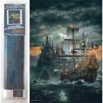 Norimpex Diamantové malování Pirátská loď 30 x 40 cm – Hledejceny.cz