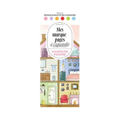 Maison de poupée - Mes marque-pages à l'aquarelle – Hledejceny.cz