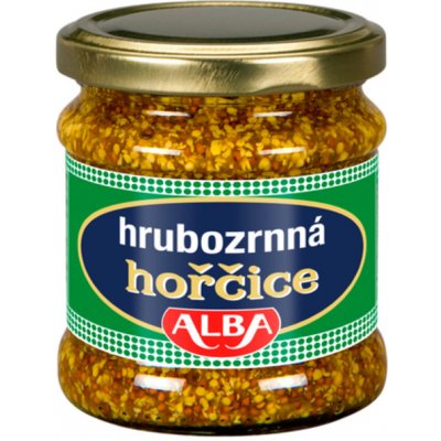 Alba Hořčice hrubozrnná 180g – Zboží Mobilmania