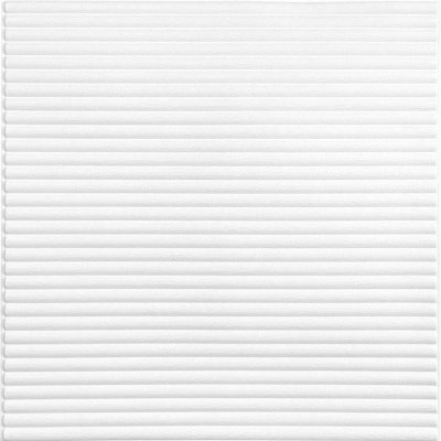 Impol Trade 3D WHITE 1-12-6-100 70 x 77 cm 3D pruhy bílé 1ks – Sleviste.cz