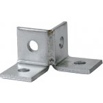 Montážní úhelník 2x2 otvory, rohový - 38–90°st. – Zboží Dáma