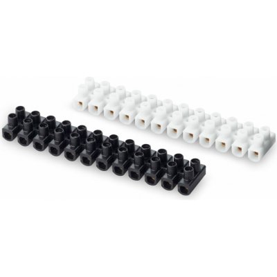 FTG Svorkovnice 160220 přístrojová 12x2,5mm lámací IP20 černá v bal.10ks 160220 – Sleviste.cz