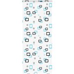 Textilní sprchový Závěs VidaXL 110 x 240 cm – Hledejceny.cz