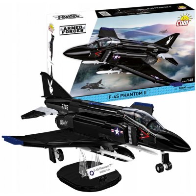 Cobi 5899 Armed Forces Americký stíhací bombardér F-4S Phantom II Black Bunny 1:48 – Hledejceny.cz