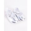 Dětské baleríny a espadrilky Yoclub boty silver
