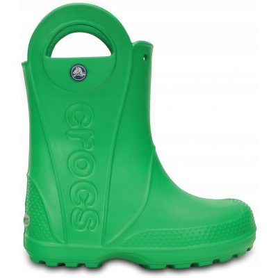 Crocs holínky Handle it rain j2 v trávově zelené – Zboží Dáma