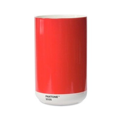 Červená keramická váza Pantone Red 2035 17 cm – Hledejceny.cz