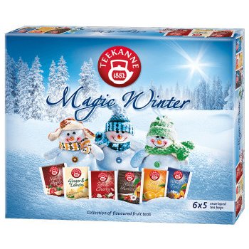 Teekanne Magic Winter kolekce ovocných čajů 30 sáčků