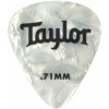 Taylor Celluloid Picks 0.71 White Pearl