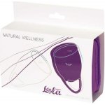 Lola Games Sada menstruačních kalíšků Natural Wellness Fialový Tulipán 2 ks – Zboží Dáma