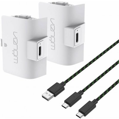 VENOM VS2874 Xbox Series S/X & One White High Capacity Twin Battery Pack + 3m kabel – Sleviste.cz