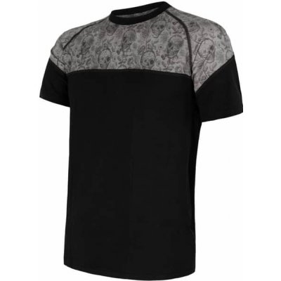 Sensor Merino IMPRESS pánské triko kr.rukáv safari/camo – Zboží Dáma