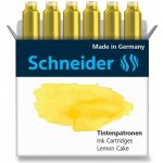 Schneider Inkoustové bombičky Schneider 6 ks žluté 6612 – Zboží Živě