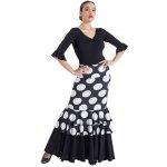 Sukně Happy Dance EF346 bílé puntíky – Zboží Dáma