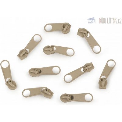 Jezdec ke spirálovým zipům, bez aretace – Zboží Dáma