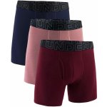Under Armour M UA Perf Cotton 3in maroon mix – Zboží Mobilmania