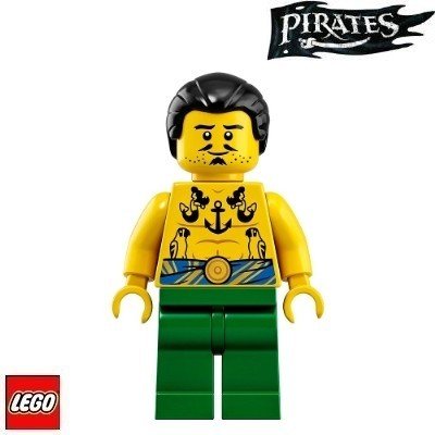 LEGO® 21322 FIGURKA PIRÁT Tattooga