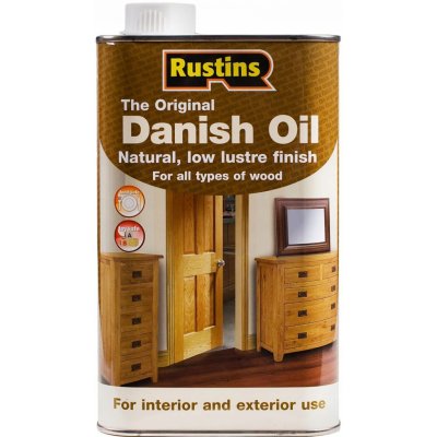Dánský olej na dřevo Danish Oil Rustins 500 ml – Hledejceny.cz