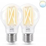 Philips Tunable white 8719514551053 LED žárovka Filament E27 A60 7W/806lm 2700-6500K 2-set – Hledejceny.cz